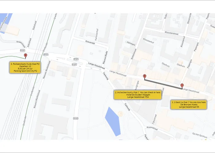 酒店 De Bronzen Koets 3*